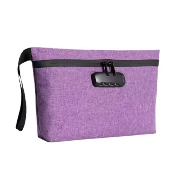 Pochette anti-odeur avec sac de rangement combiné et facile pour les voyages et les utilisations à la maison
