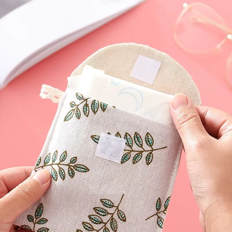 Sac de rangement de serviettes hygiéniques pour femmes et filles