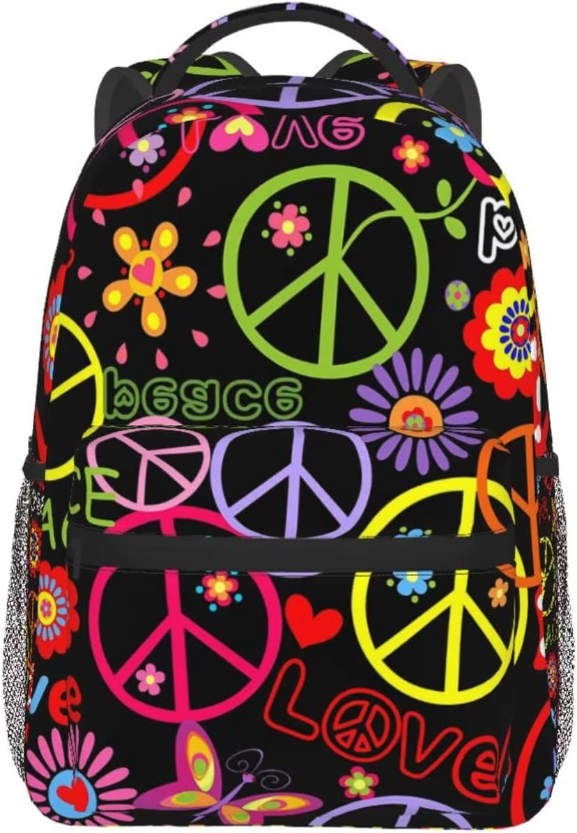 Sac à dos Hiphelicopter Peace avec plusieurs poches