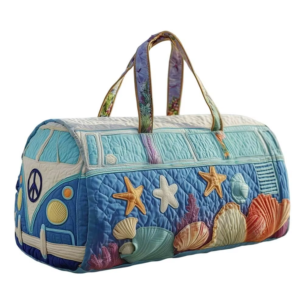 Sac de voyage matelassé en coton