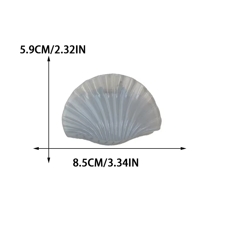 Nouvelle pince à cheveux en forme de coquille de requin