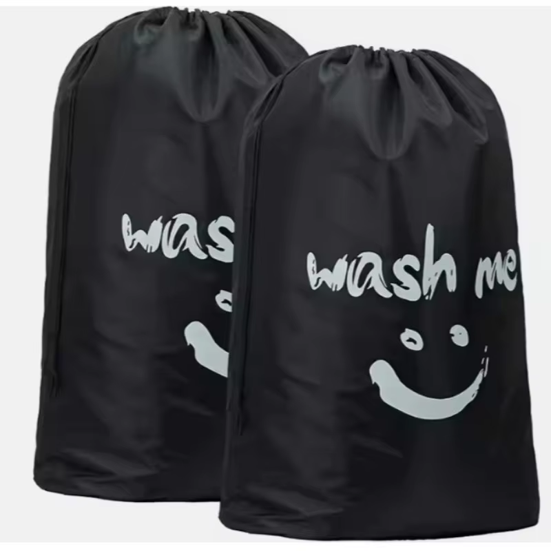 Sac à linge imprimé Smiley