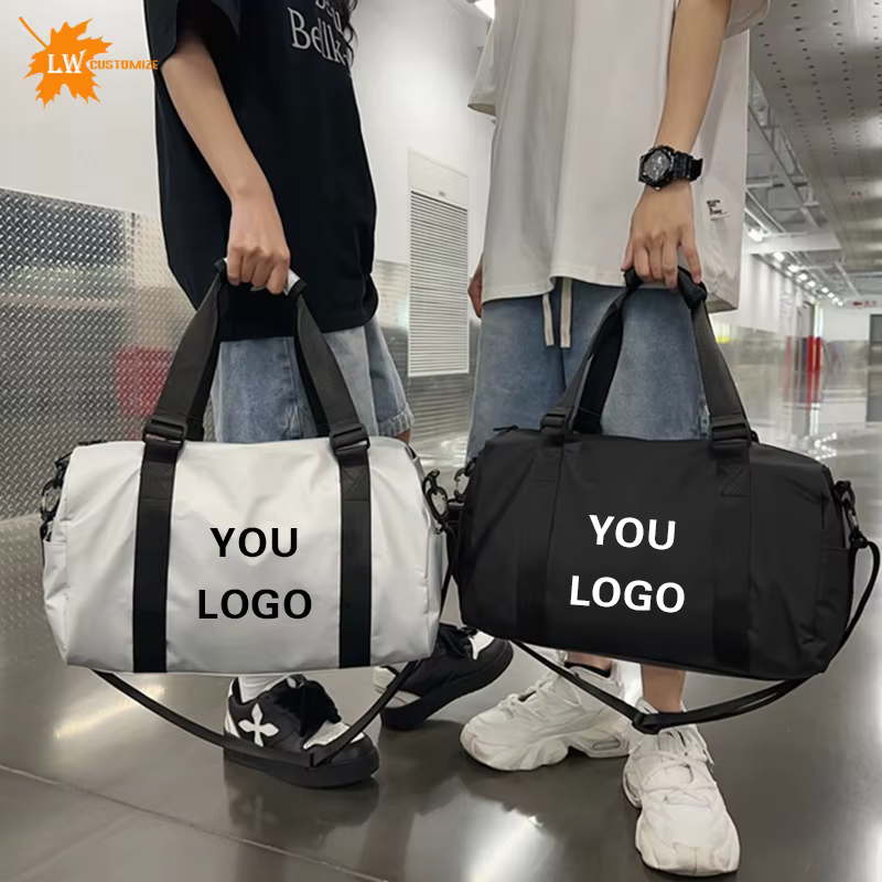 Sac à bagages personnalisé avec logo imprimé pour femme
