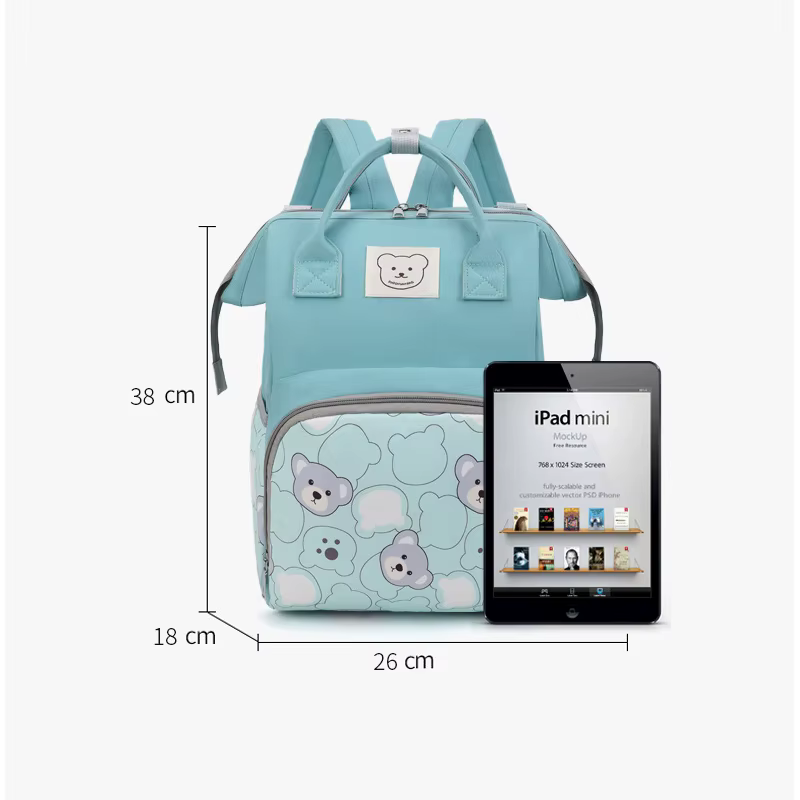 Sac à langer imperméable de grande capacité pour bébé