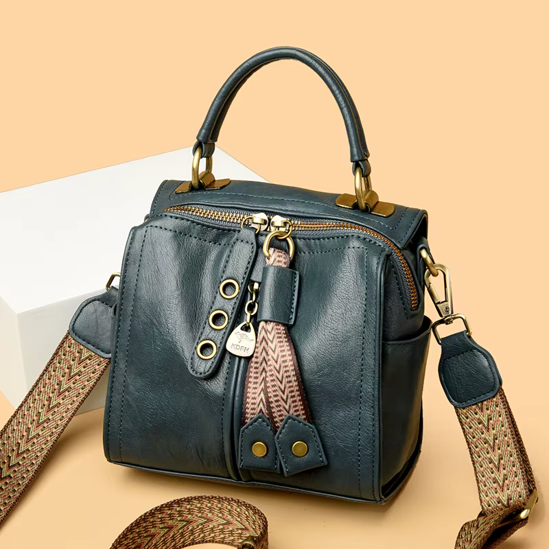 Sac à Main en Cuir de Vache group pour Femme