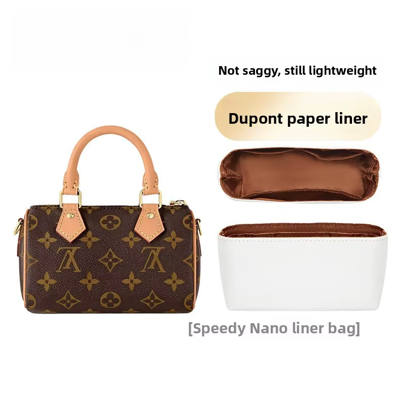 Sac intérieur Speedy Nano léger et imperméable en papier Dupont