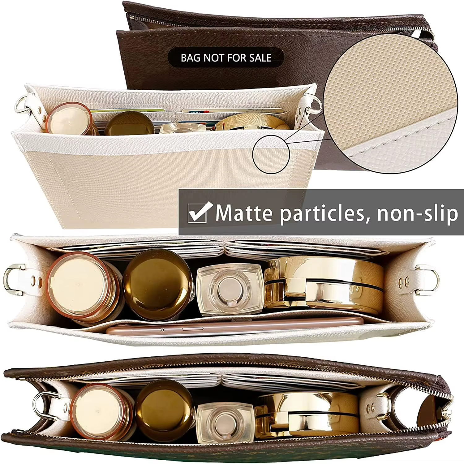 Organisateur de sac à main compatible avec la trousse de toilette LV 26/19