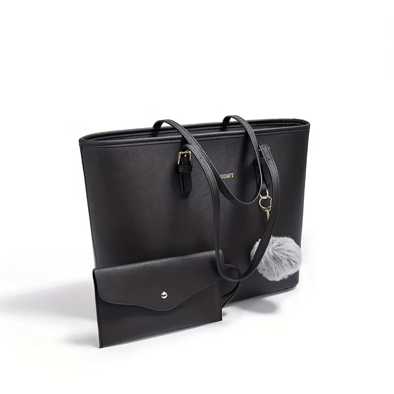 Sac à main fourre-tout en cuir PU pour femmes