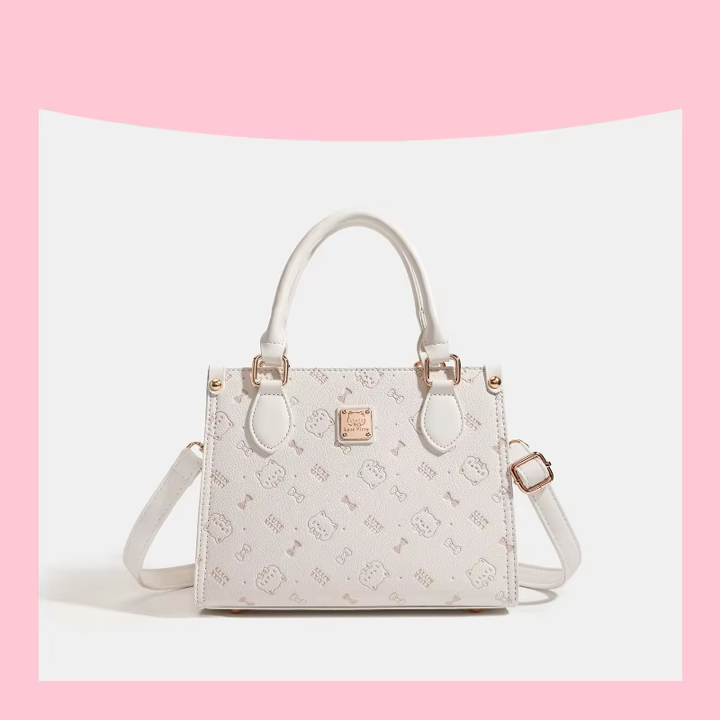 Sac à langer élégant en cuir uni pour femme