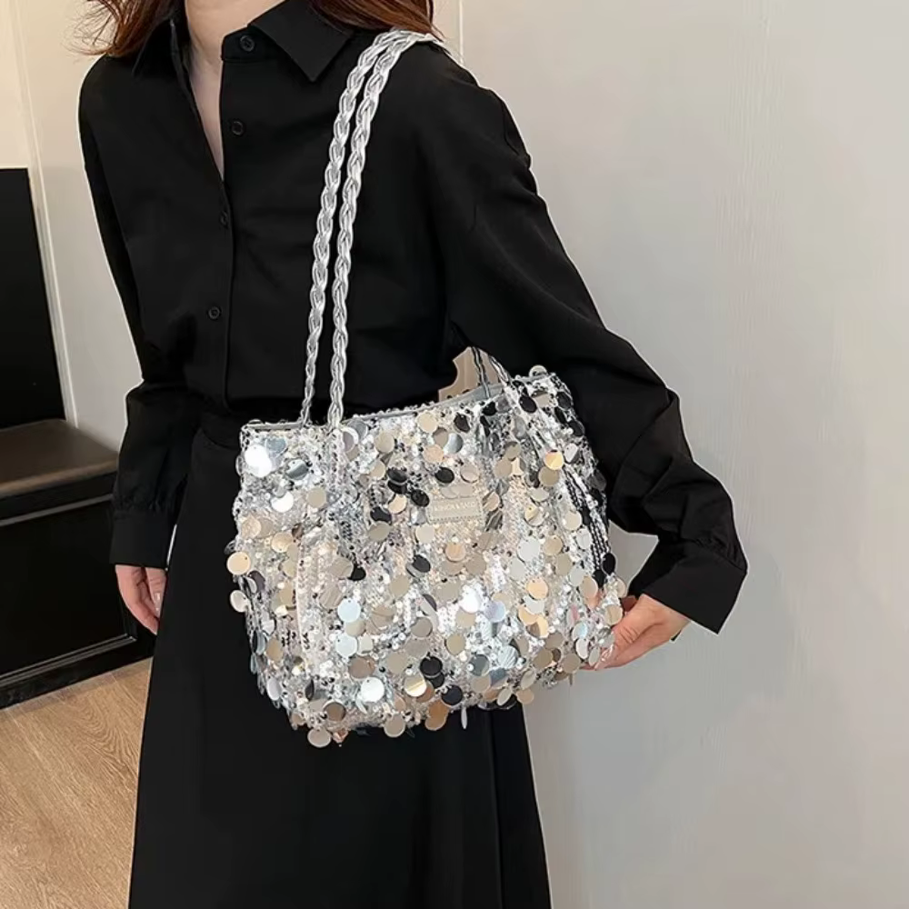 Nouveaux sacs à bandoulière à paillettes scintillantes