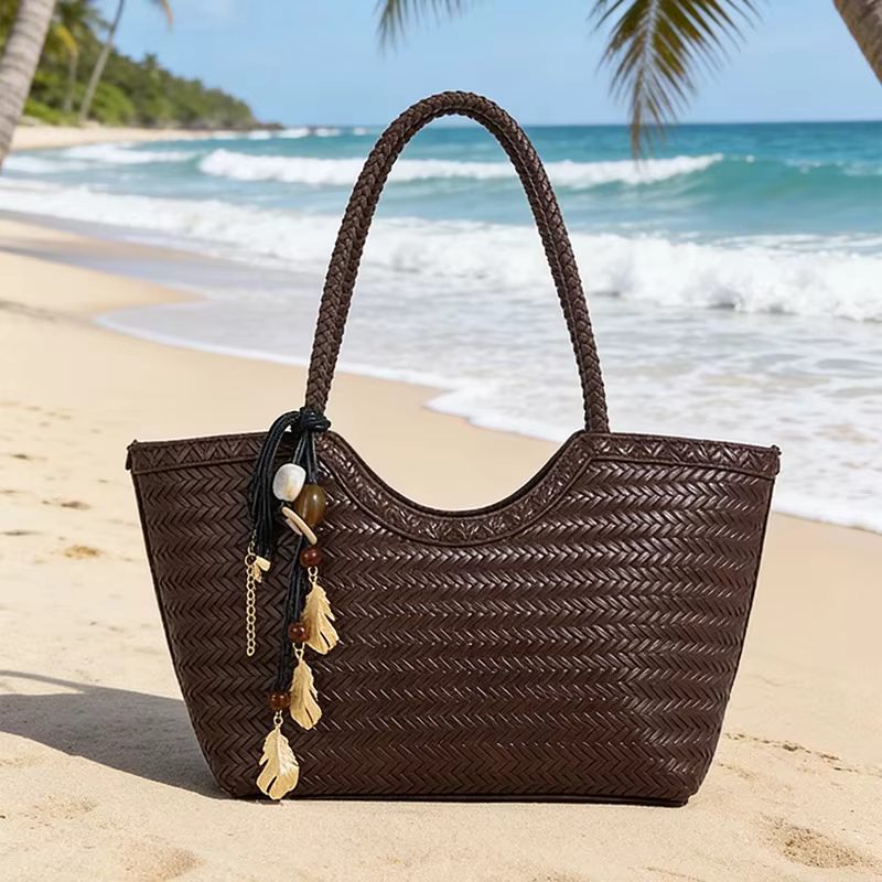 Sac tissé rétro français
