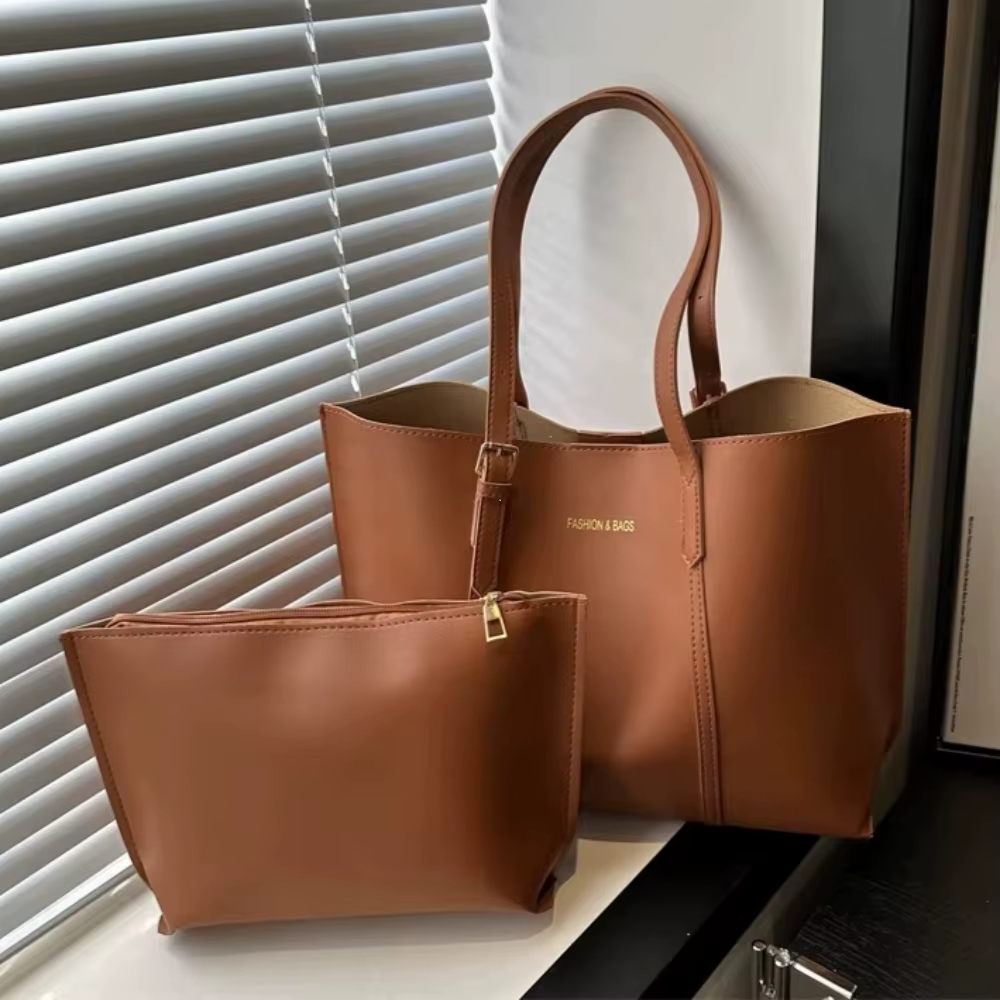 Sac pour femmes grande capacité sacs fourre-tout en cuir souple décontracté polyvalent sac à main à bandoulière unique