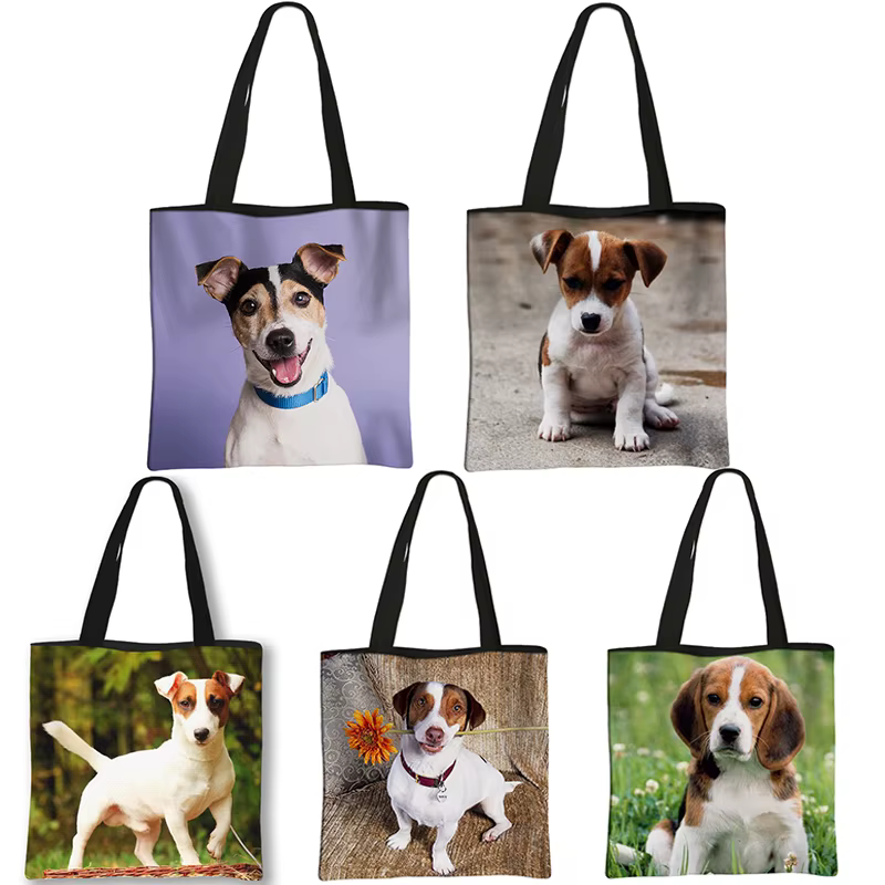 Sac à Main Décontracté à Imprimé Jack Démonterrier pour Femme
