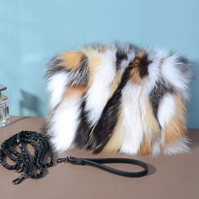 Sac de fourrure de mode automne et hiver sacs