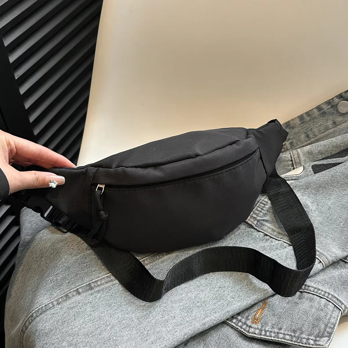 Fanny Pack bandoulière poitrine sac ceinture sac fronde sac à main taille sacs Sport de plein air voyage polyvalent