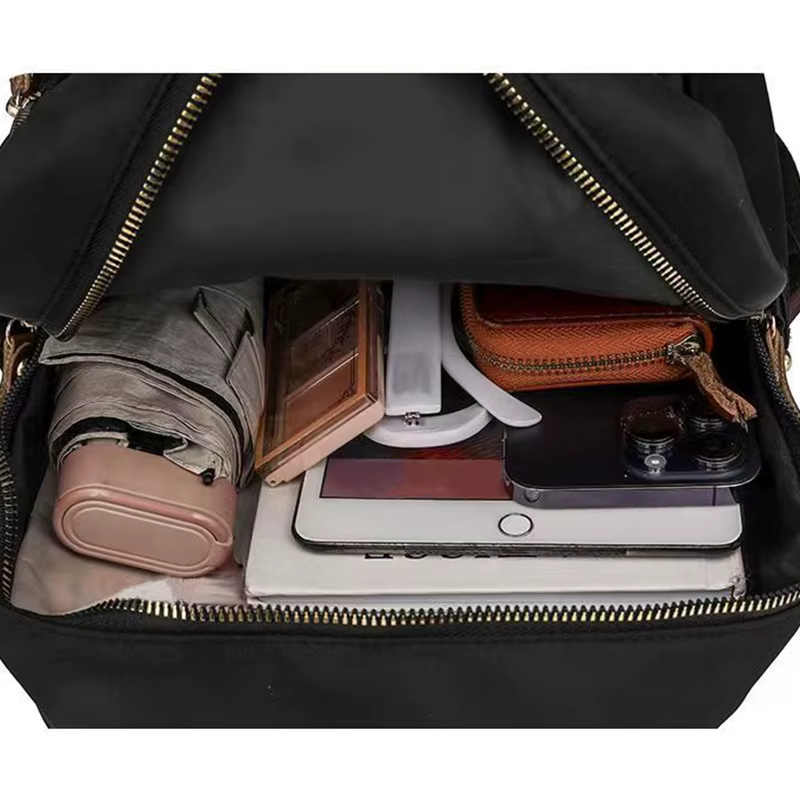 Sac à dos élégant bicolore pour femmes