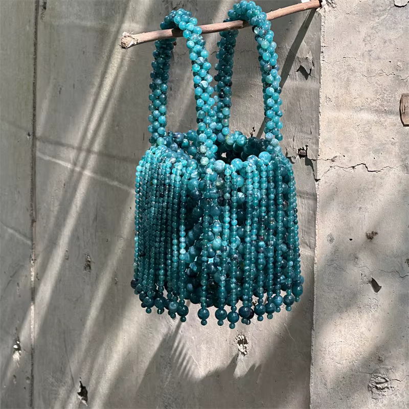Sac perlé fait à la main pour femmes