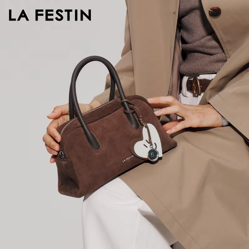 LA FESTIN sacs à main originaux nouveau sac en daim sac de banlieue pour femmes sac à bandoulière de luxe sac Boston