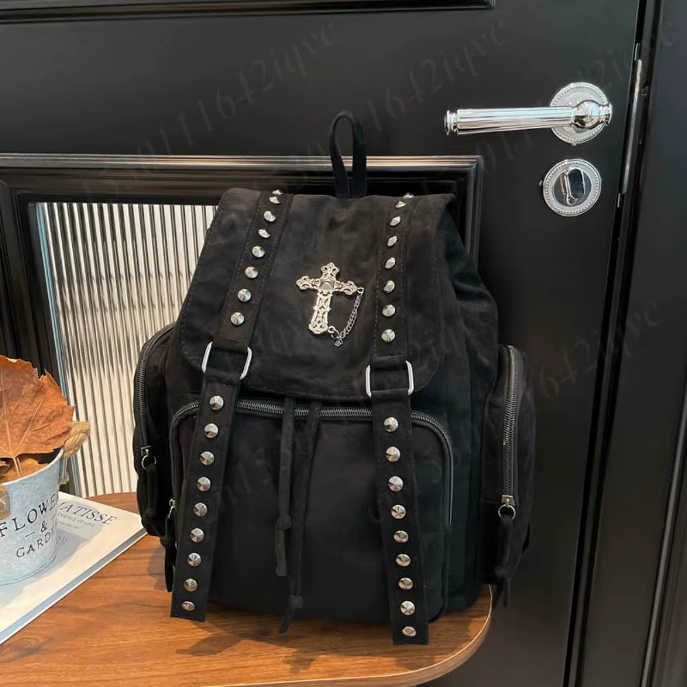 Sac à dos gothique Punk pour femmes