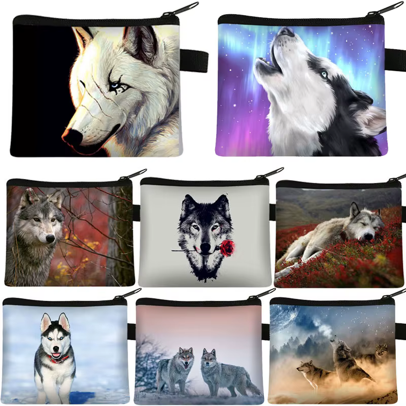 Cool Interface Wolf Mini Sac Porte-Monnaie pour Femme
