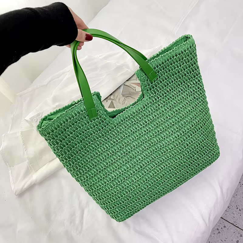 Sac à main en paille pour femmes