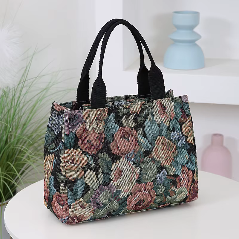 Sac fourre-tout à imprimé Floral pour femmes