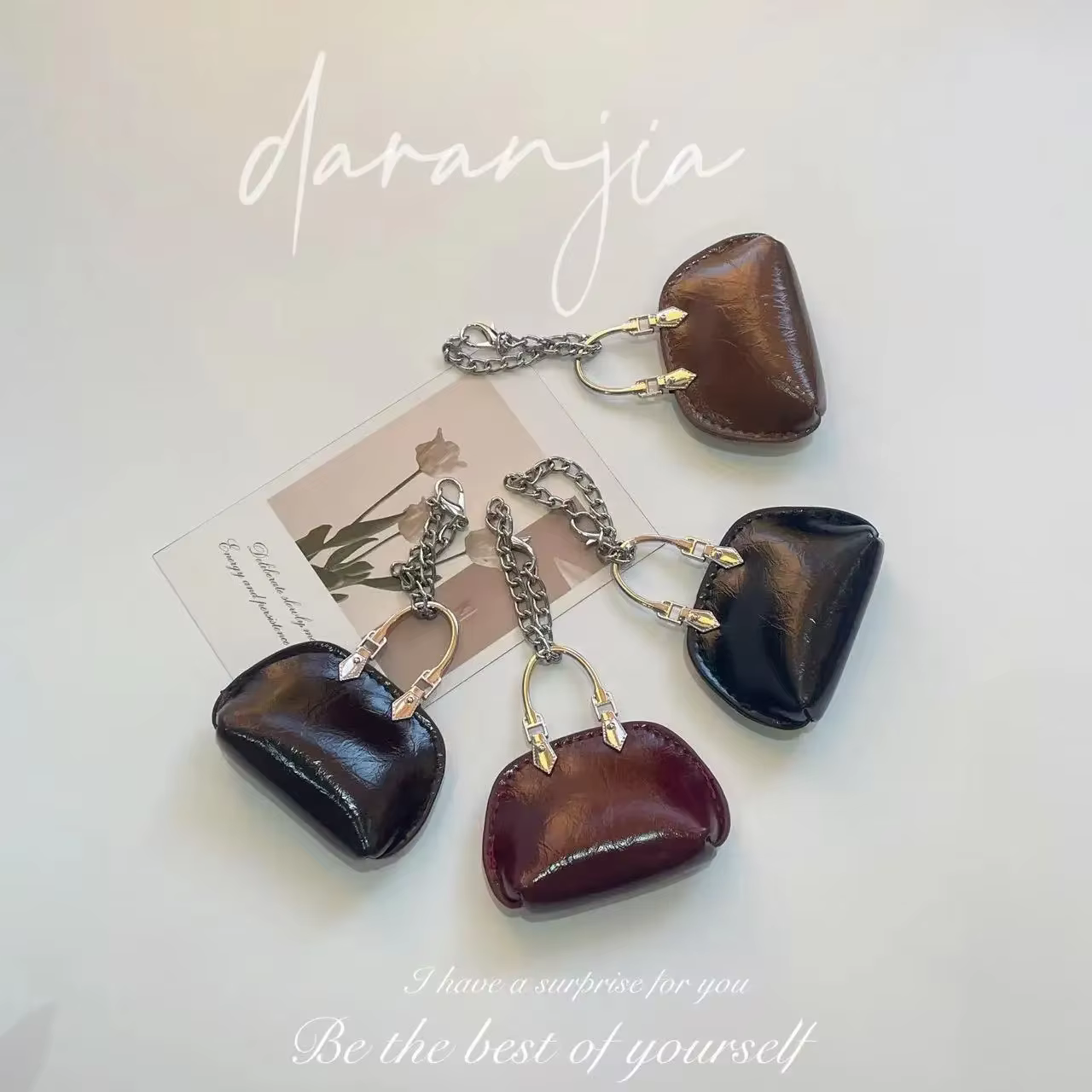 Mini sac exquis, breloque de sac