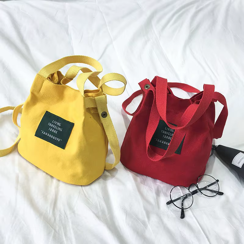 Petit sac à provisions en toile Bgas initié par les femmes