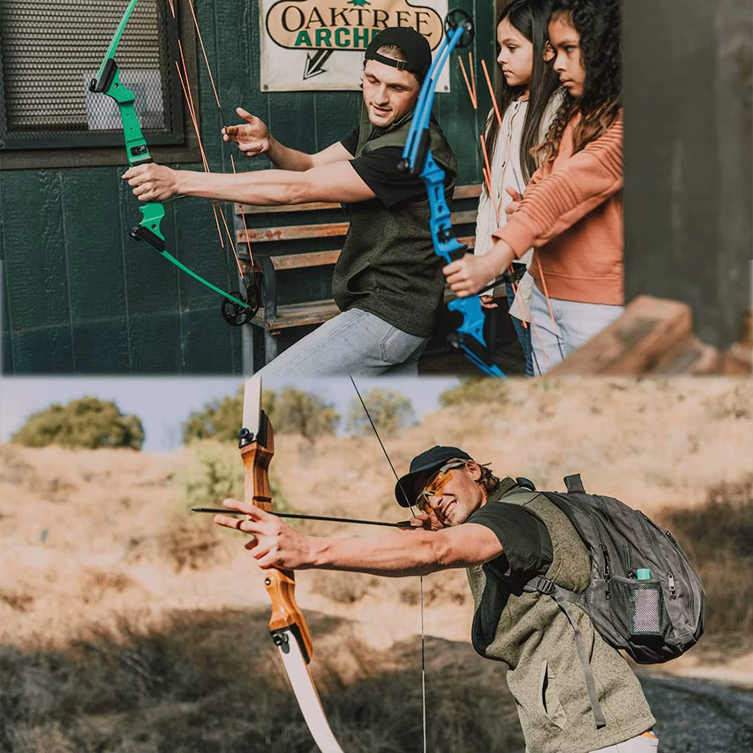 Sac à main pour tir à l'arc Recurve