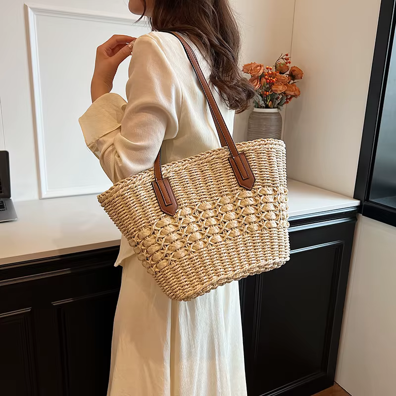 Sacs de paille d'été pour femmes