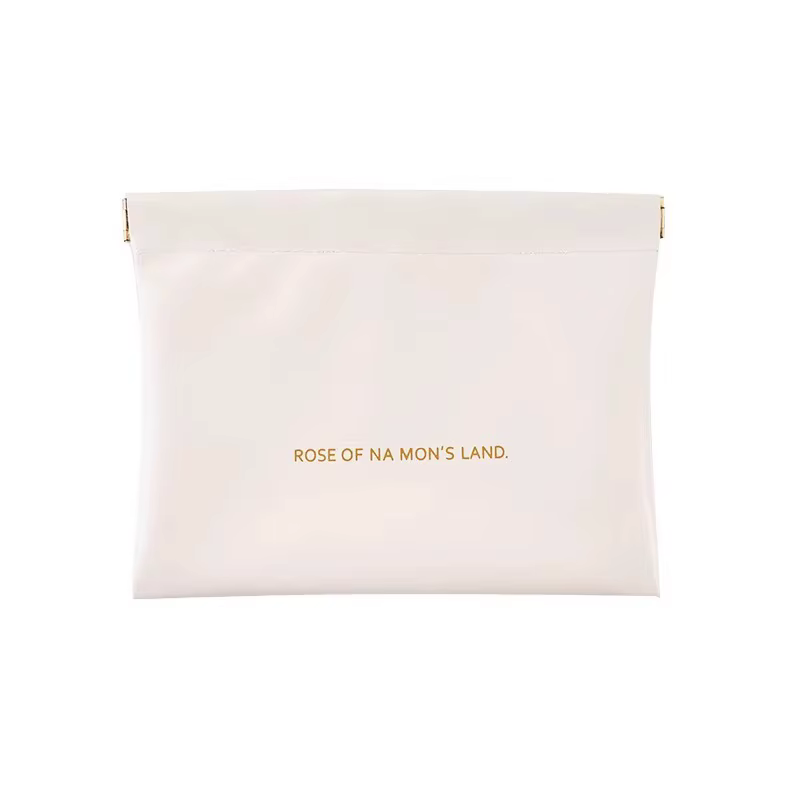 Mini sac de rangement de maquillage en cuir PU Simple pour rouge à lèvres