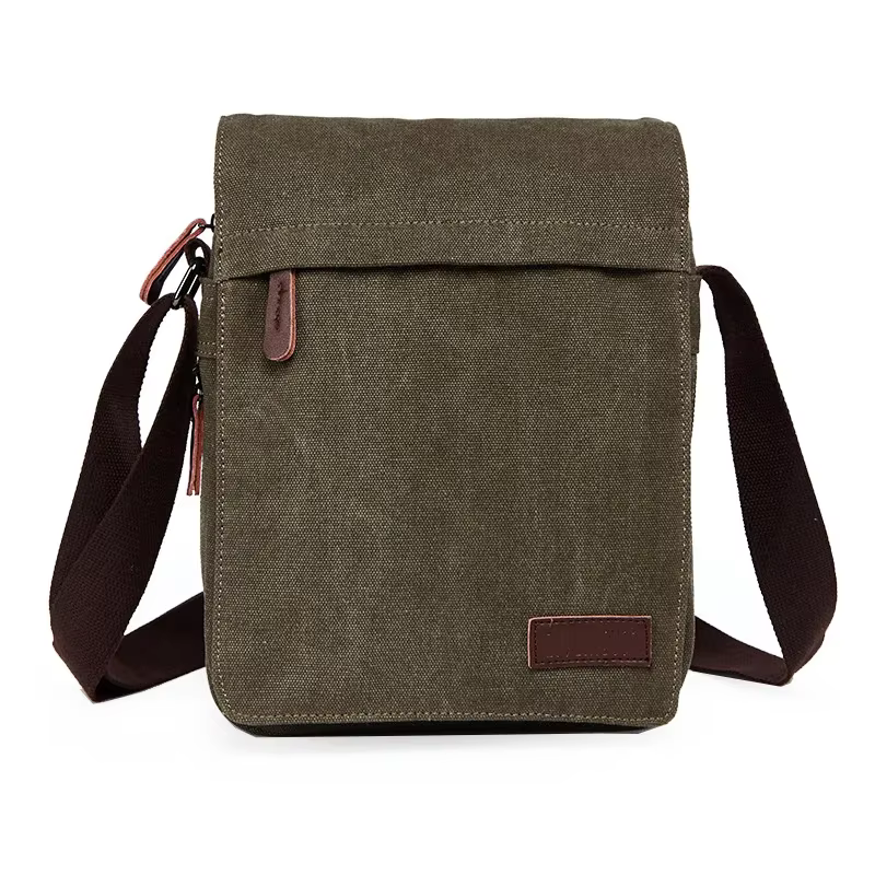 Sac à main décontracté sacs à bandoulière simples Vintage toile mode nouveau 2024 fermeture éclair Ipad sac téléphone