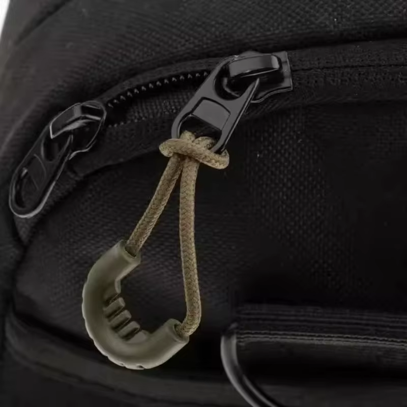 Sac à main antivol en PVC avec fermetures éclair légères