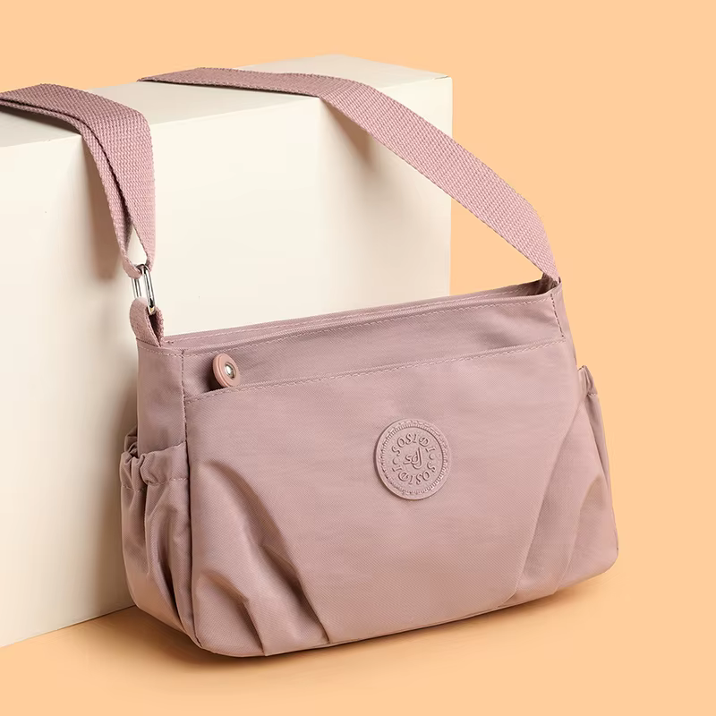 Nouveau sac à bandoulière Simple de couleur unie pour femmes