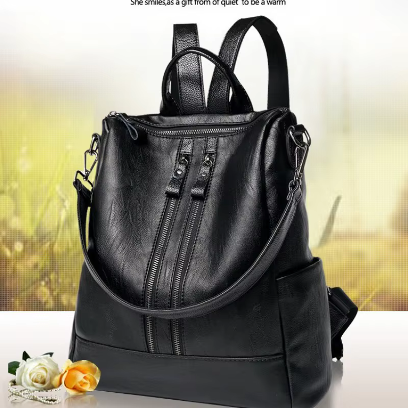 Sac à dos 2025 automne et hiver nouveau Style coréen à la mode décontracté sac en cuir souple multifonctionnel