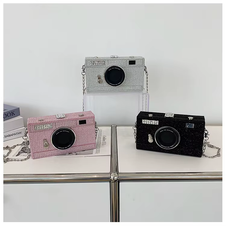 JOCrossbody-Sac à paillettes pour femme