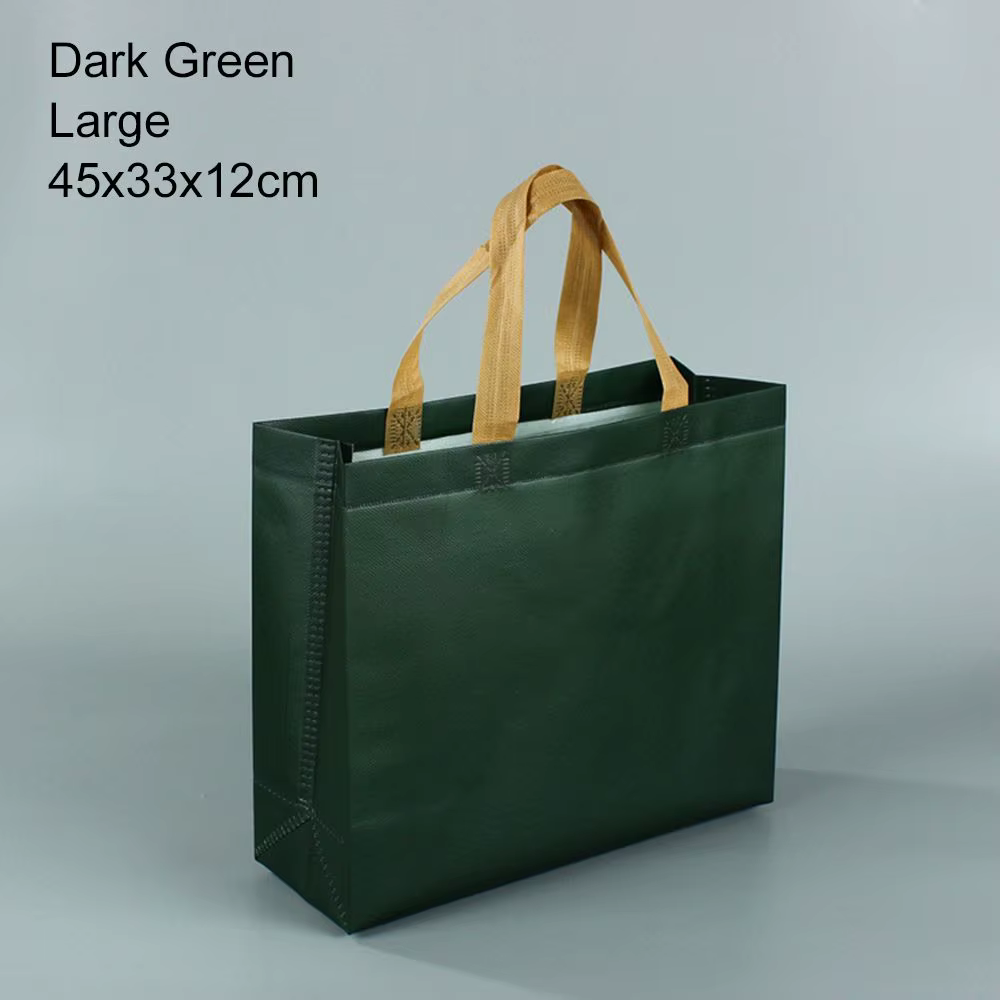 Sac d'épicerie écologique Durable vert bleu résistant à l'eau