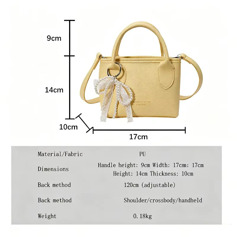 Sacs à bandoulière carrés simples pour femmes
