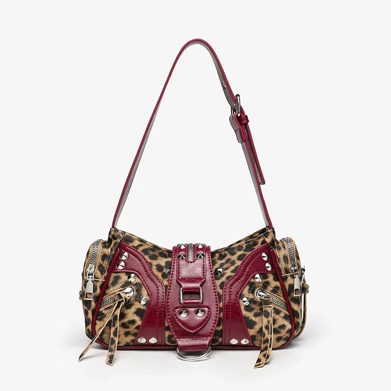 Nouveaux sacs femmes luxe concepteur imprimé léopard