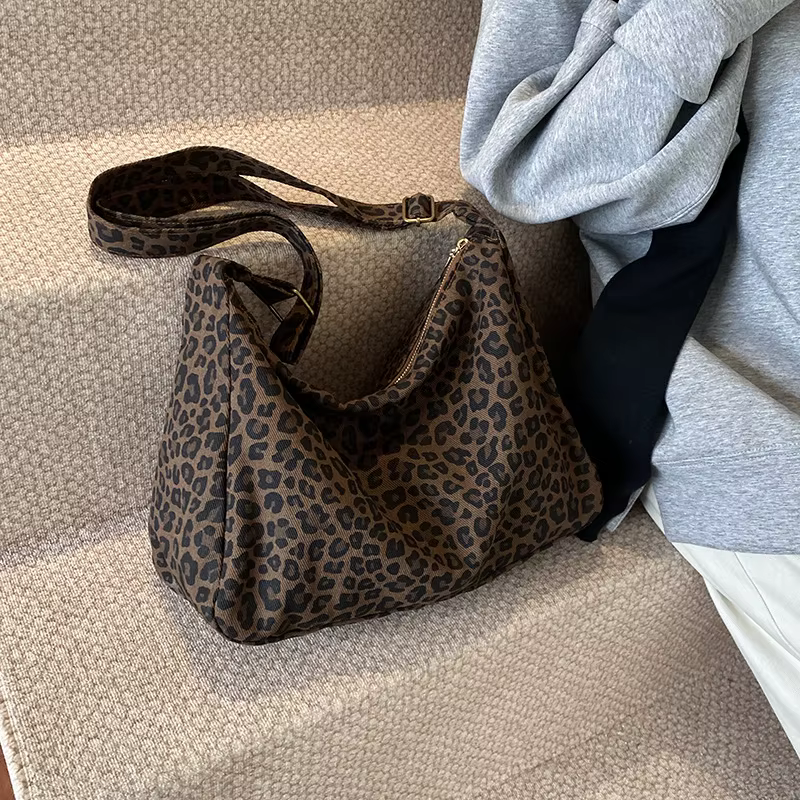 Sac à bandoulière en Textile doux pour femmes