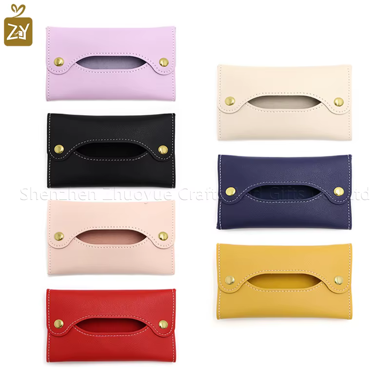 Mini sac à mouchoirs en cuir pu de style japonais