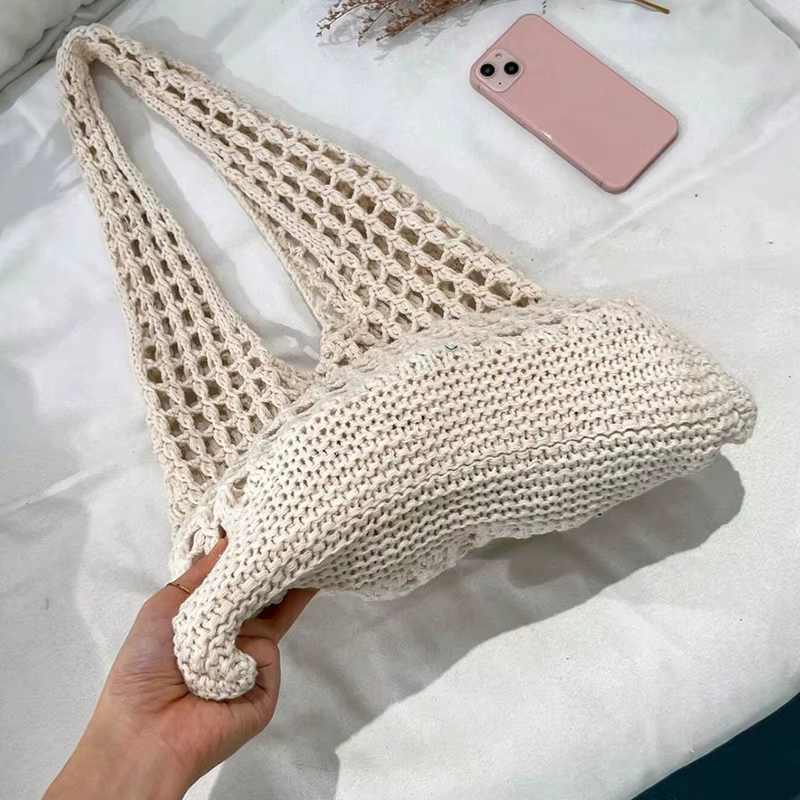 Sac fourre-tout en crochet pour femme