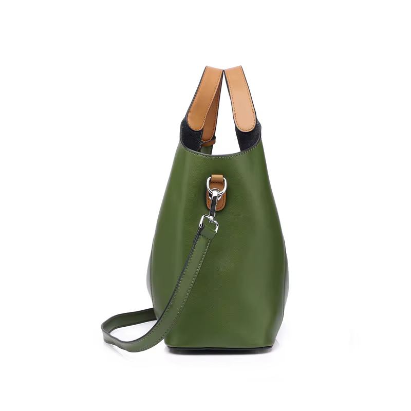 Sac à main en cuir de vachette pour femme, sac à bandoulière unique, mode 2025