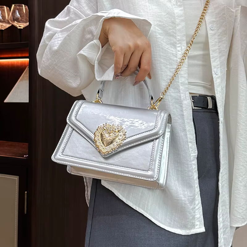 Sac de soirée de mariage rouge pour femmes