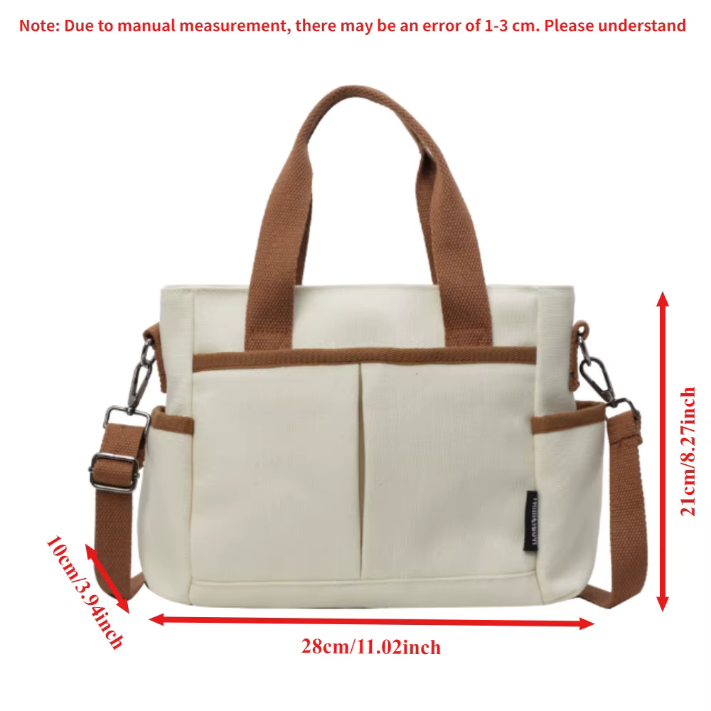 Sac fourre-tout en toile pour femme