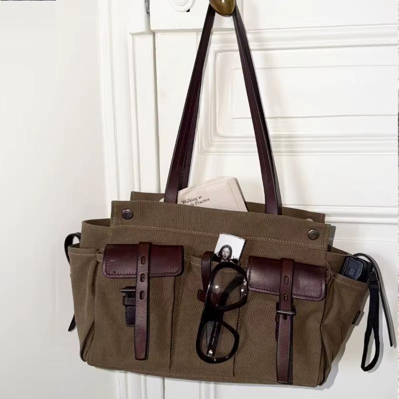 Sacs cabas en toile Route pour femmes