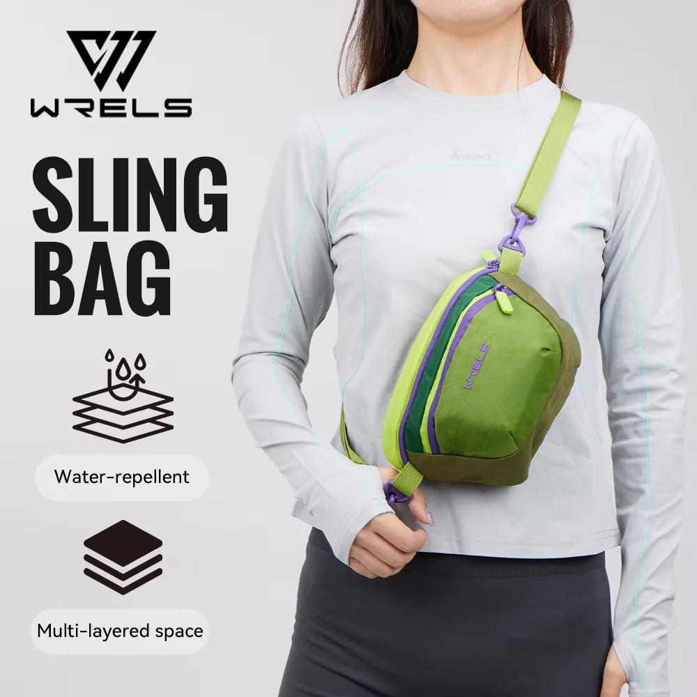 WRELS Sac à bandoulière décontracté Sac