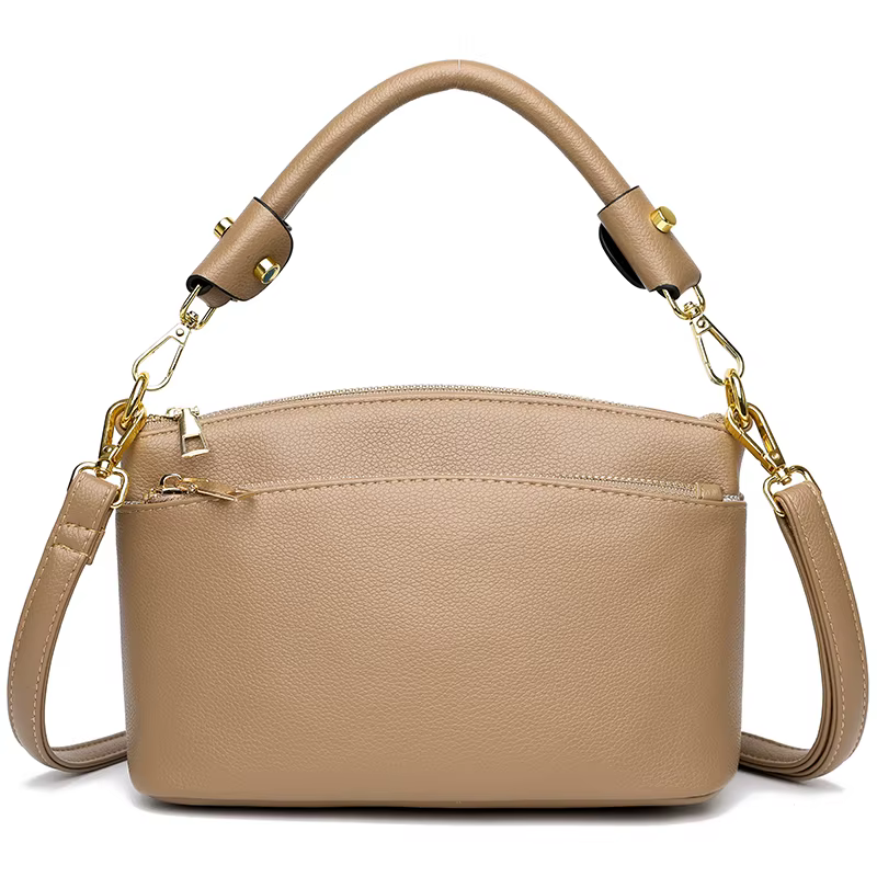 Loisirs en cuir véritable fille moto sac mode tendance femme sacs de messager portefeuille de haute qualité