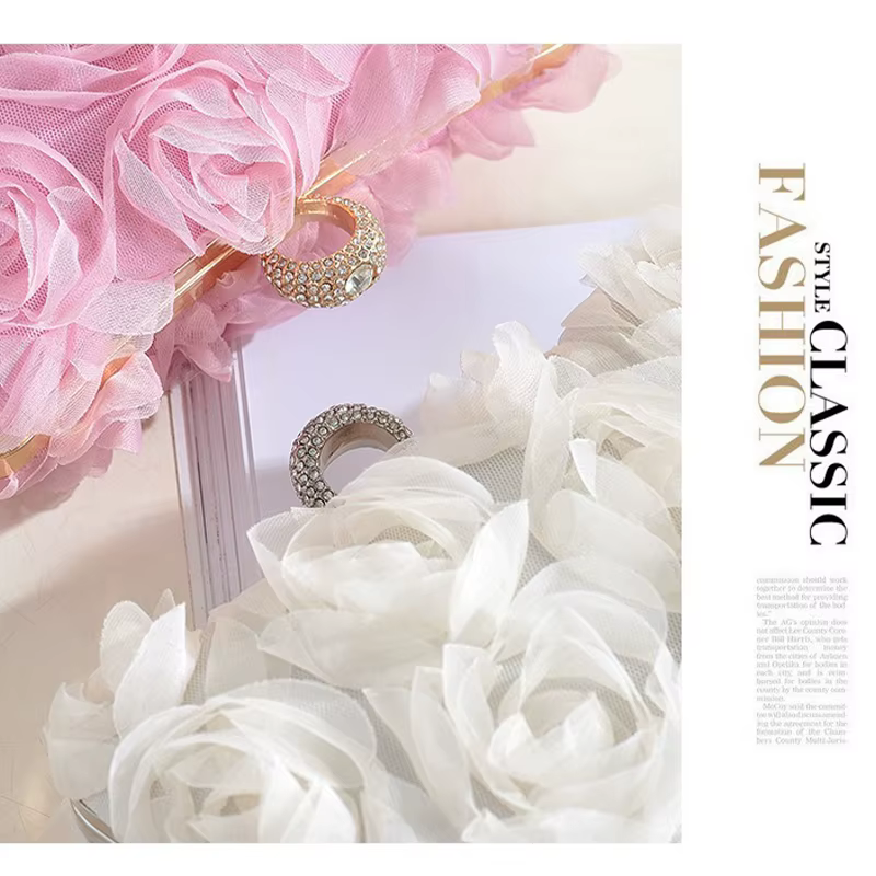 Sac à main pour robe de mariée blanche