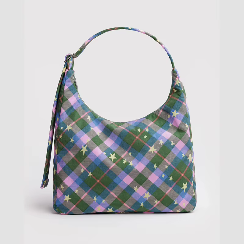 Sac à bandoulière à carreaux de créateur